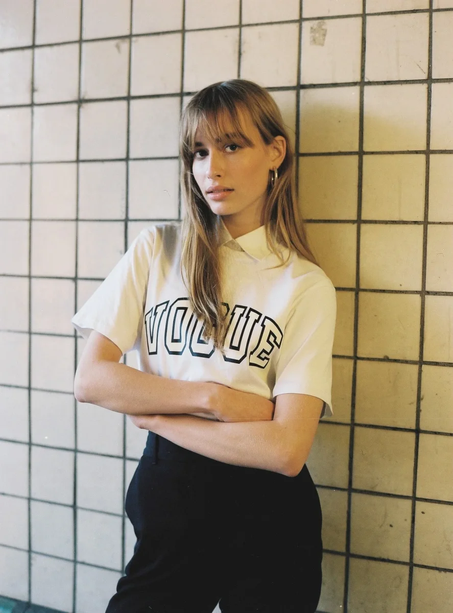 VOGUE Varsity T-Shirt White - immagine 3