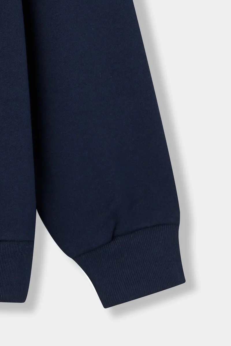 VOGUE Sweatshirt Navy College Bordeaux Logo | Japanese Edition - immagine 9