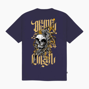 Tee DLYNR Desert Skull Blue