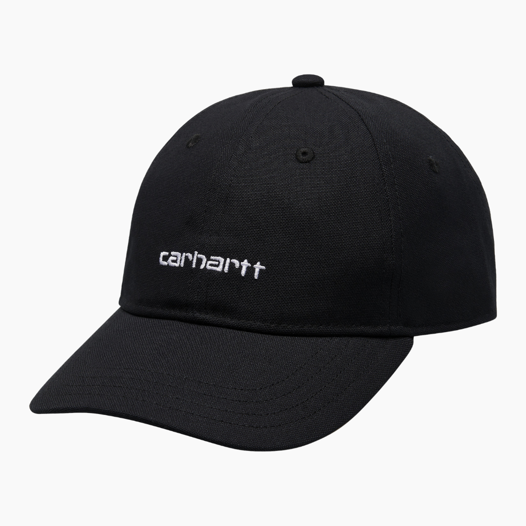 Cappellino Carhartt WIP Script Cap Black - immagine 2