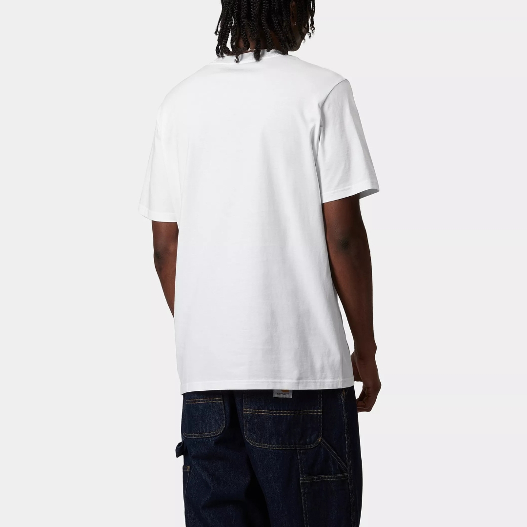 Tee Carhartt WIP Script White - immagine 5