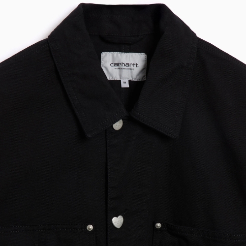 Carhartt WIP Drewe Chore Coat Black - immagine 4