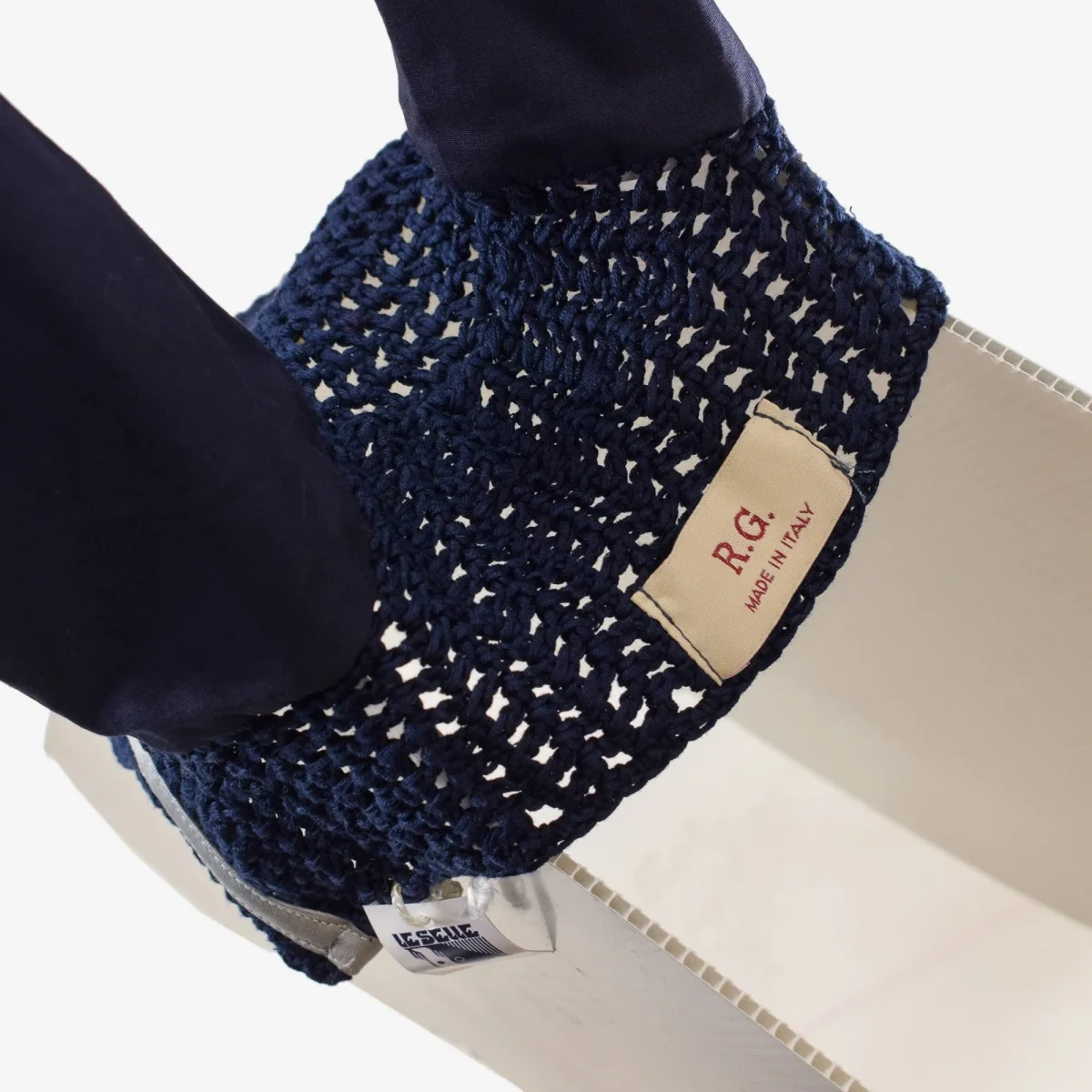 CUFFIETTA EQUITAZIONE RG BORDO GRIGIO - immagine 3