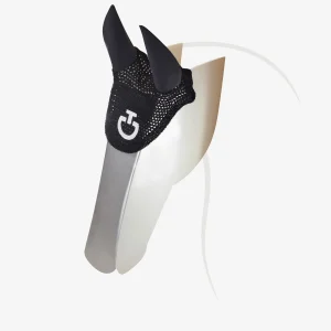 CUFFIETTA CAVALLERIA TOSCANA CROCHET - NERO/BIANCO