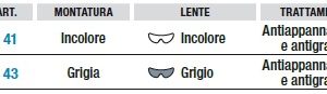 OCCHIALE SVP400 INC.ANTIAPP.ANTIGR.