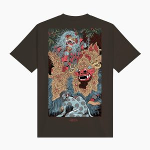 Tee DLYNR Barong And Rangda Brown