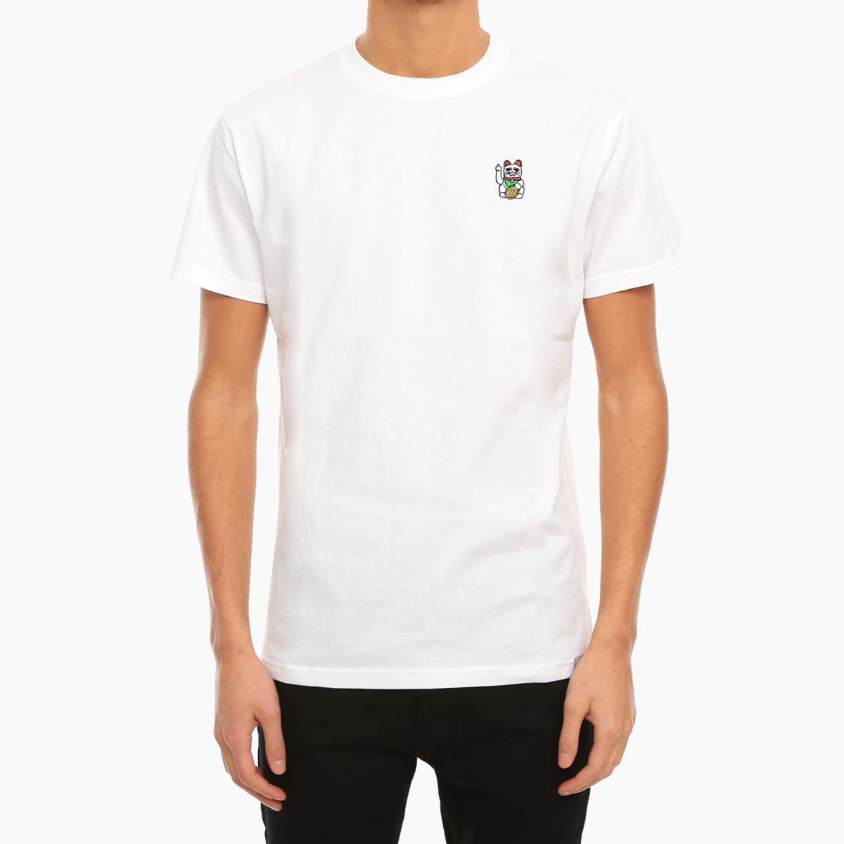 T-shirt IRIEDAILY Gatto Bianco