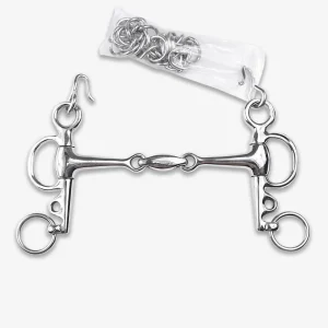 PELHAM DOPPIO SNODO A LEVE CORTE