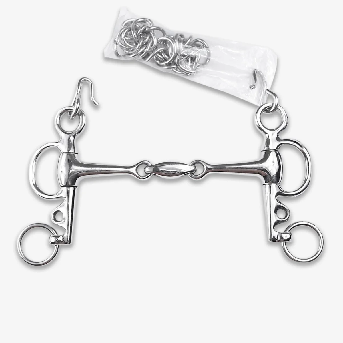 PELHAM DOPPIO SNODO A LEVE CORTE