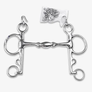 PELHAM INOX DOPPIO SNODO LEVE STANTARD