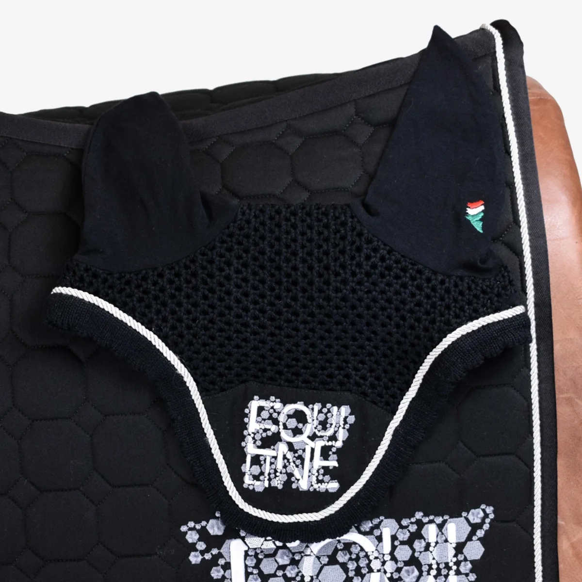 SOTTOSELLA E CUFFIETTA DRESSAGE OCTAGON - NERO - immagine 4