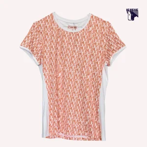 T-SHIRT PIKEUR VILJA - ARANCIONE