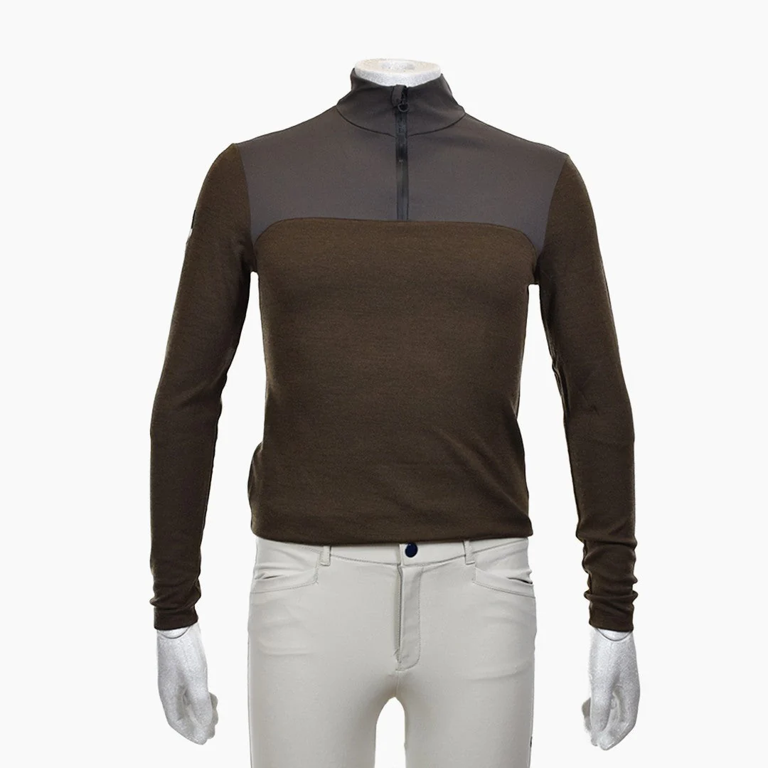 CAVALLERIA TOSCANA TECH WOOL - MARRONE