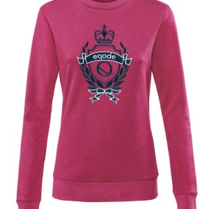 FELPA EQODE LOGO - FUXIA