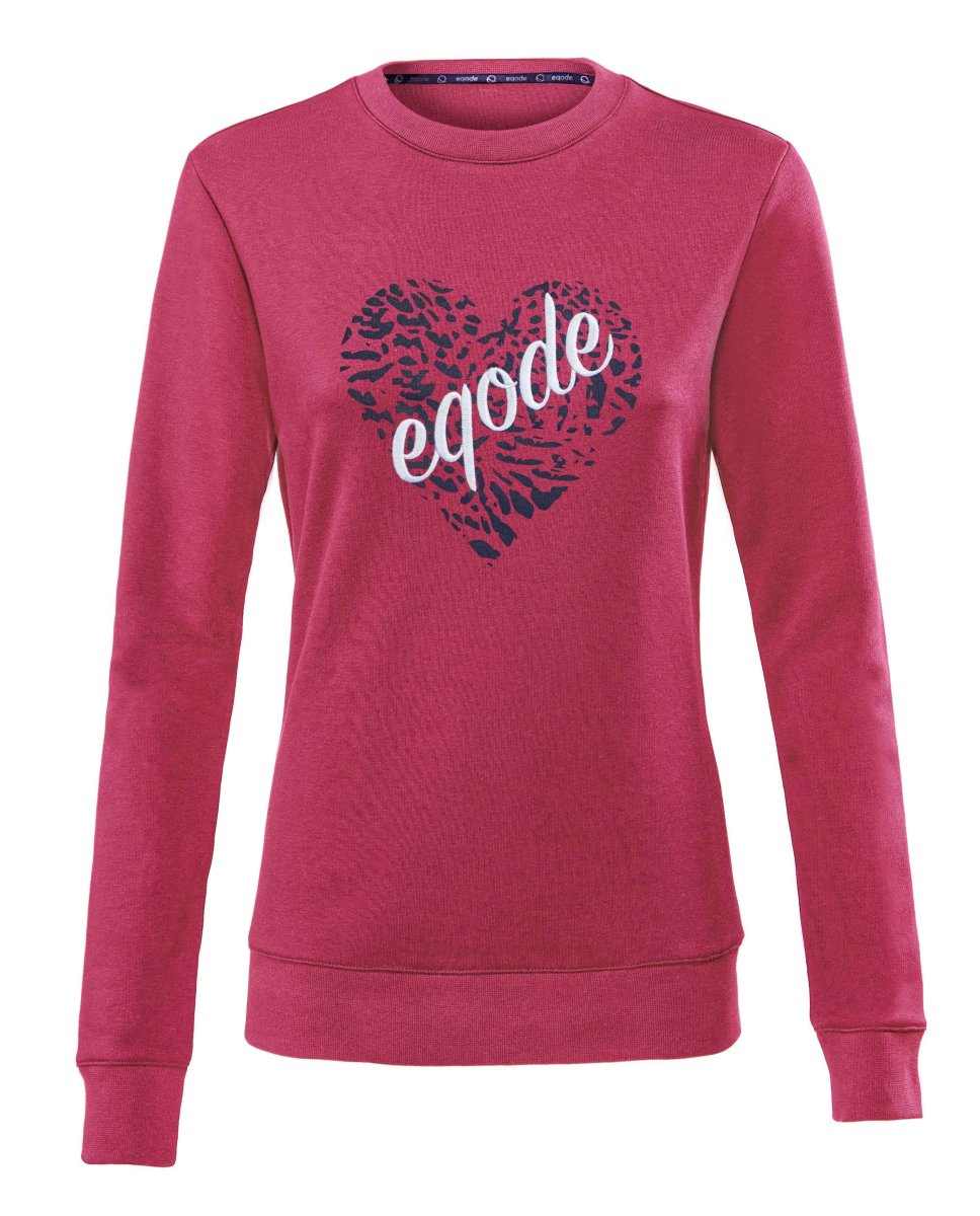 FELPA EQODE CUORE - FUXIA - immagine 2