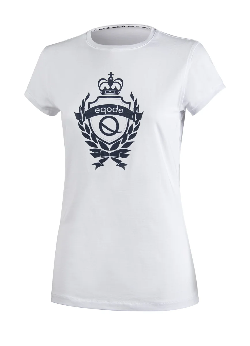 T-SHIRT EQODE LOGO - BIANCO - immagine 2