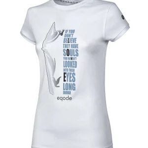 T-SHIRT EQODE DANIA H - BIANCO