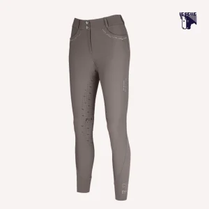 PANTALONI PIKEUR CEELINA - TORTORA