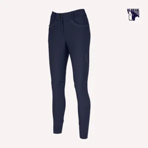 PANTALONI PIKEUR CEELINA - BLU
