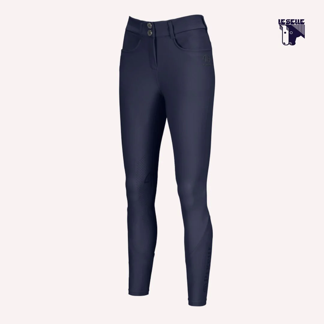 PANTALONI PIKEUR CAMIE - BLU - immagine 2