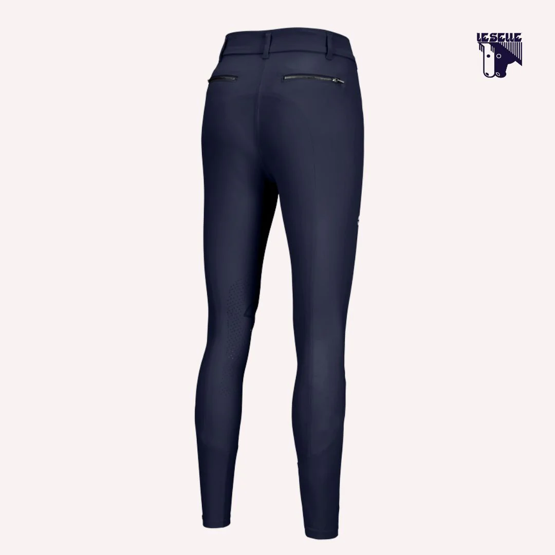 PANTALONI PIKEUR CAMIE - BLU - immagine 3