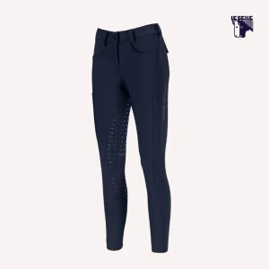PANTALONI PIKEUR ROMY - BLU