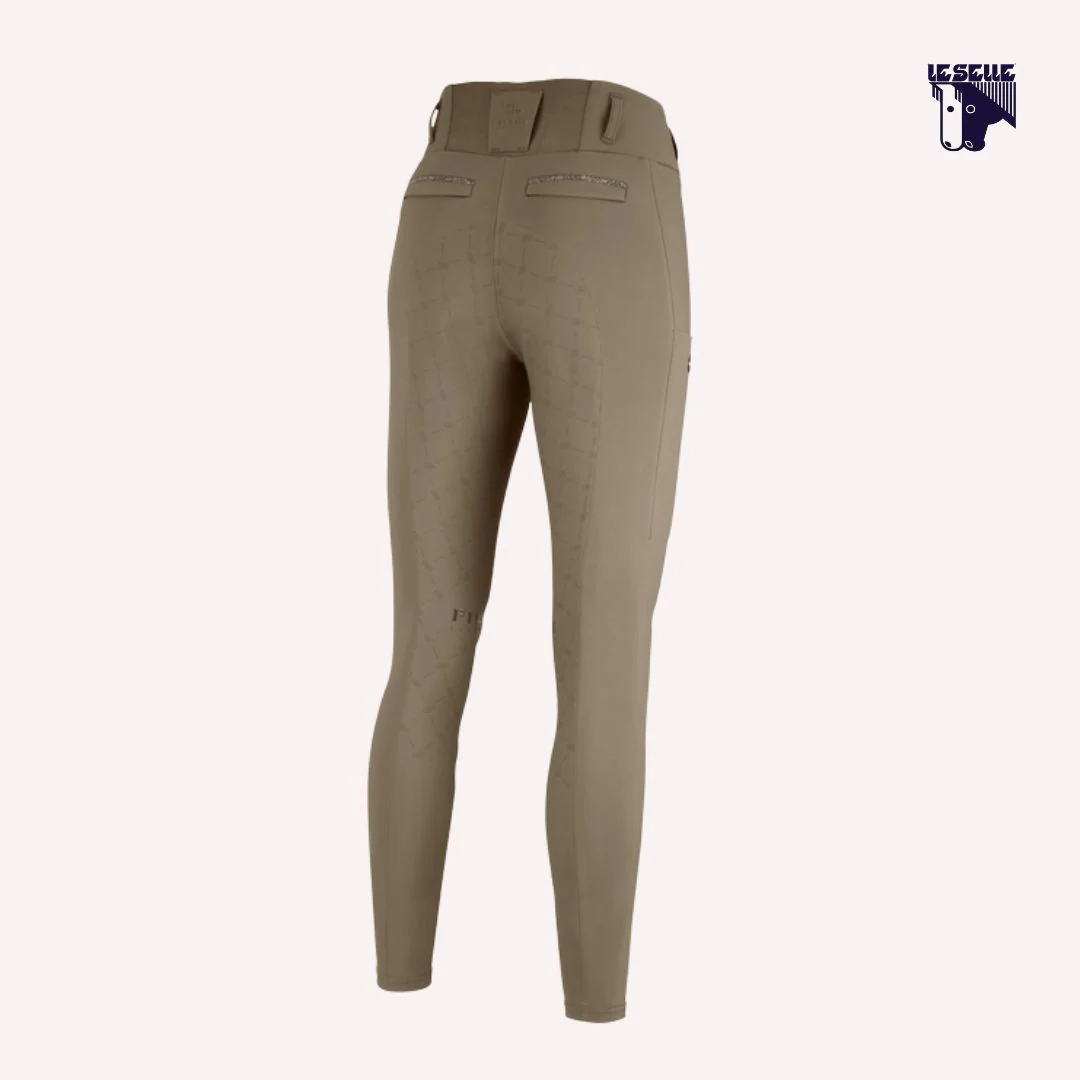 LEGGINGS PIKEUR LINNETT - VERDE OLIVA