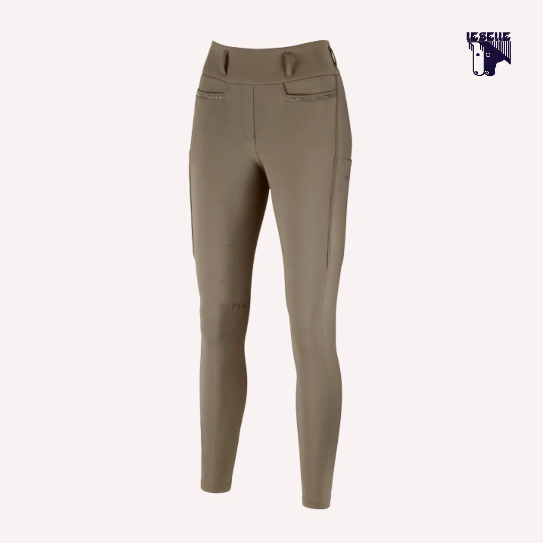 LEGGINGS PIKEUR LINNETT - VERDE OLIVA - immagine 3