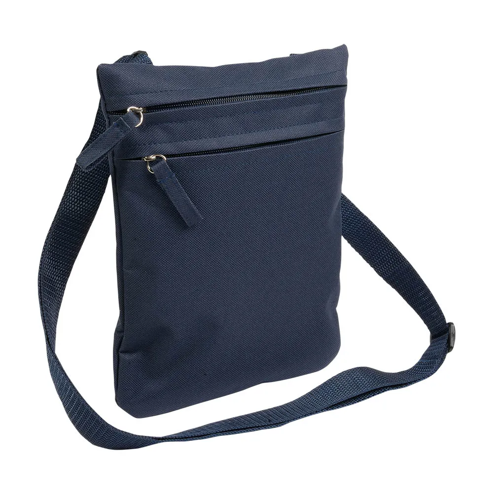 Borsello in poliestere 2 tasche - immagine 2