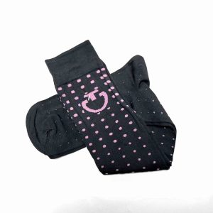 CT POPART JACQUARD SOCKS - NERO