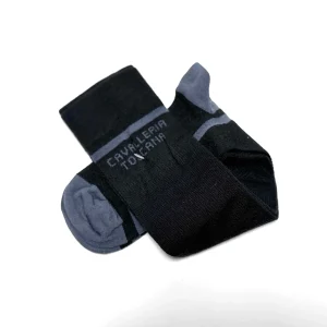 CAVALLERIA TOSCANA WOOL SOCKS - NERO