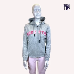 FELPA DONNA EQUESTRO - GRIGIO