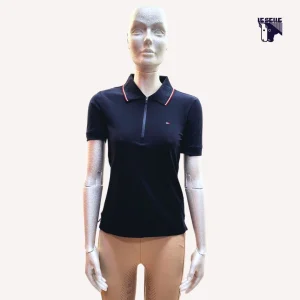 TOMMY HILFIGER CAMDEN ZIP POLO - BLU