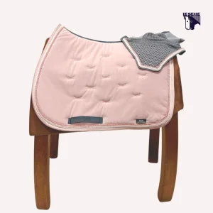 COMPLETO MARTA MORGAN FRAU - VELLUTO ROSA