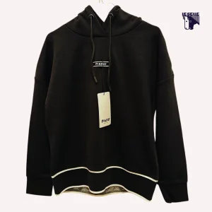 HOODY SPORTS PIKEUR - NERO