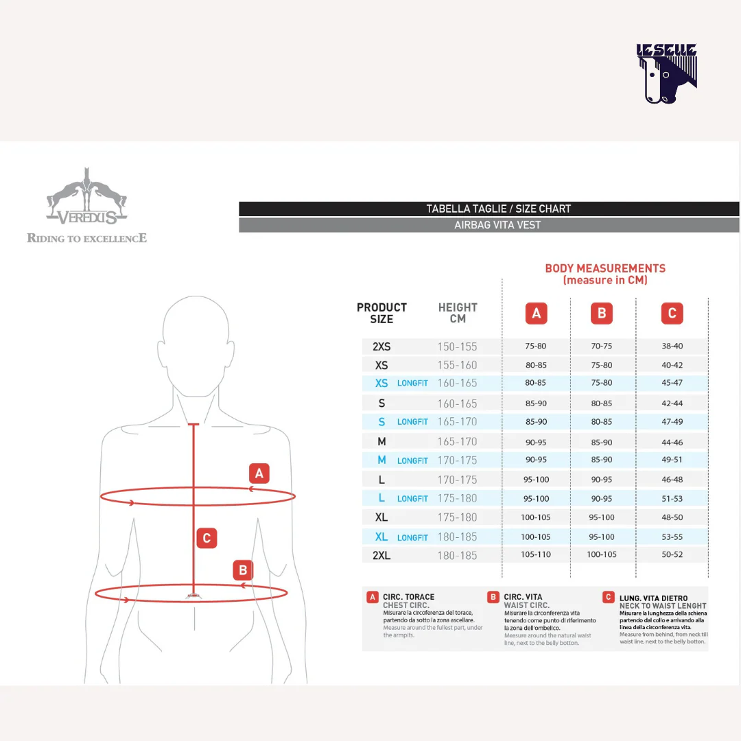 AIRBAG VITA VEST VEREDUS - immagine 5