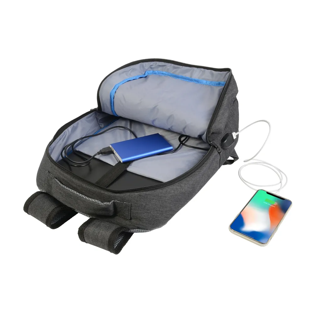 Zaino multiuso con porta usb integrata - immagine 5