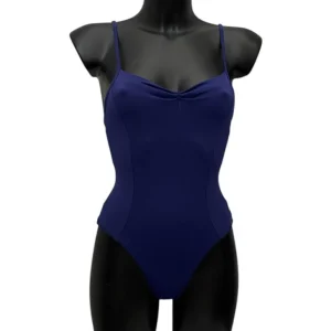 Body blu navy spalline sottili