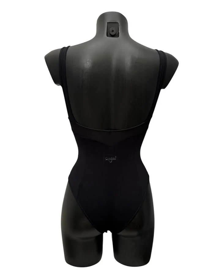 Body nero spalline larghe tg 12/13 anni - immagine 3