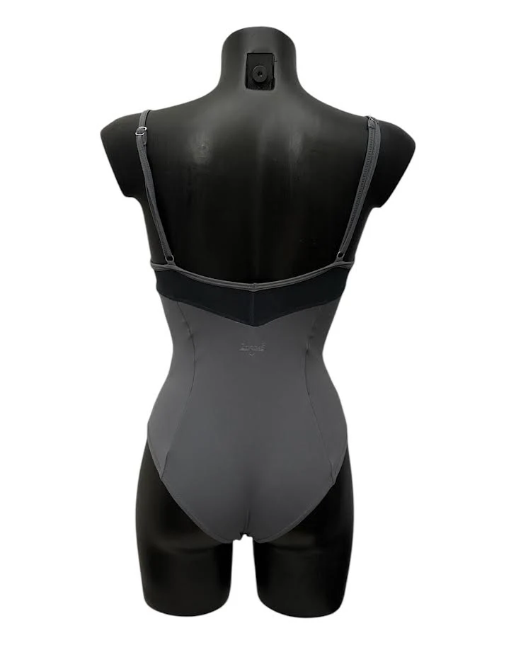 Body grigio spalline sottili tg S - immagine 3