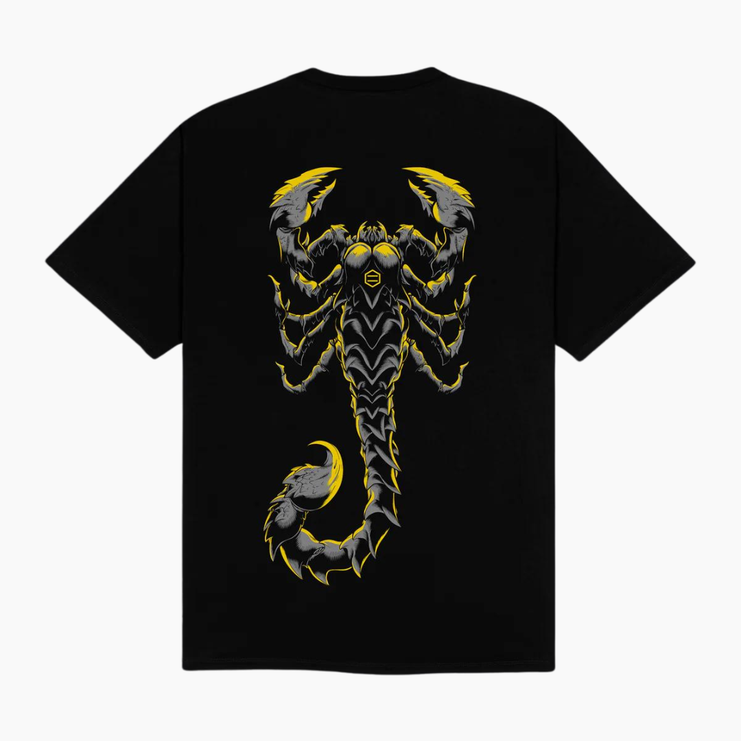 T-shirt DLYNR Desert Scorpion Black - immagine 2