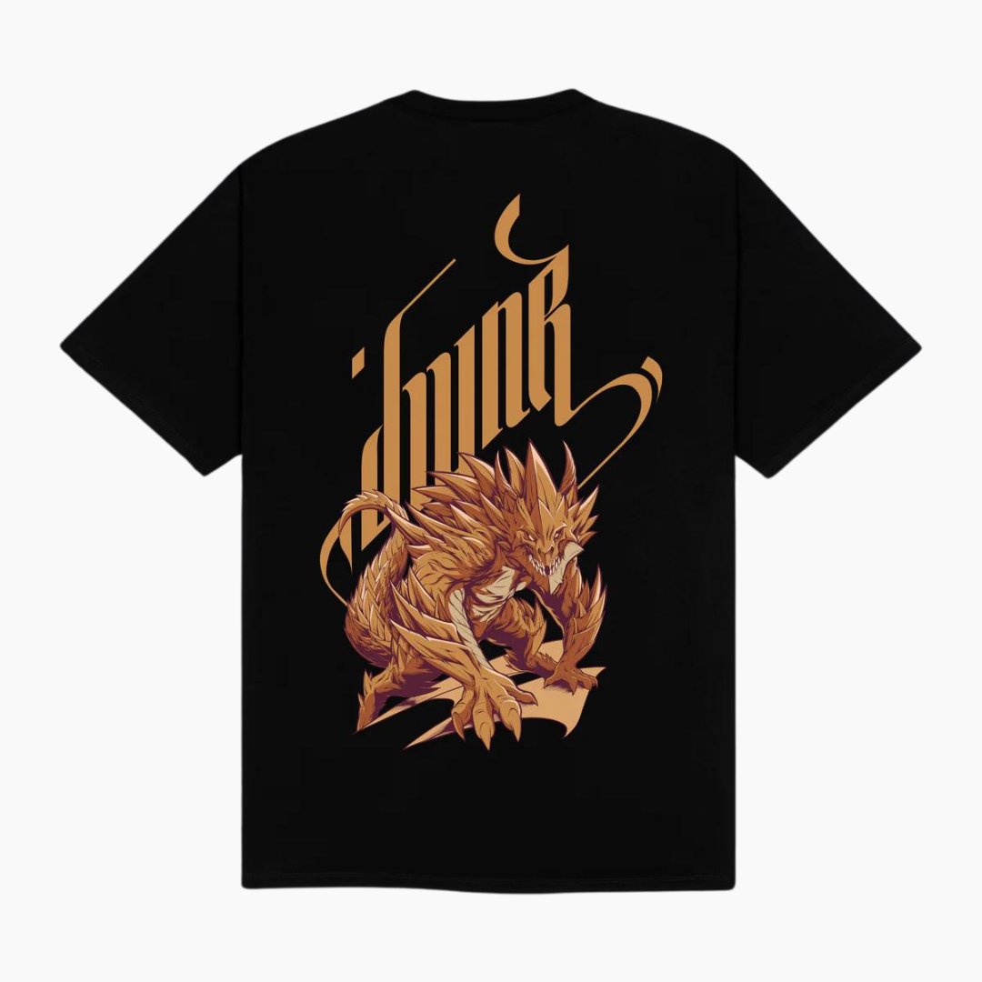 T-shirt DLYNR Desert Dragon Black - immagine 2