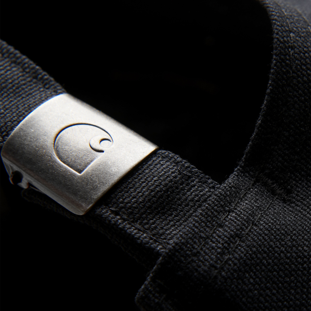 Cappellino Carhartt WIP Script Cap Black - immagine 3