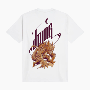 T-shirt DLYNR Desert Dragon White