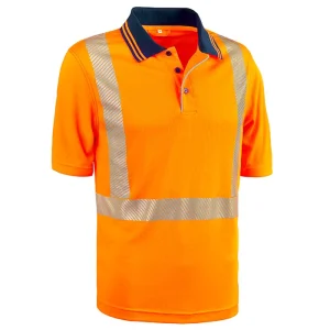 Polo ad alta visibilità catarifrangente