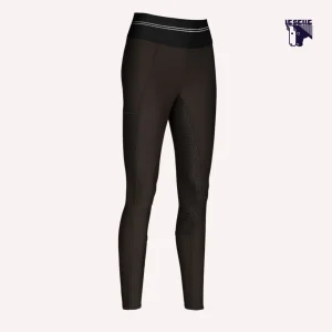 LEGGINGS PIKEUR GIA - MARRONE
