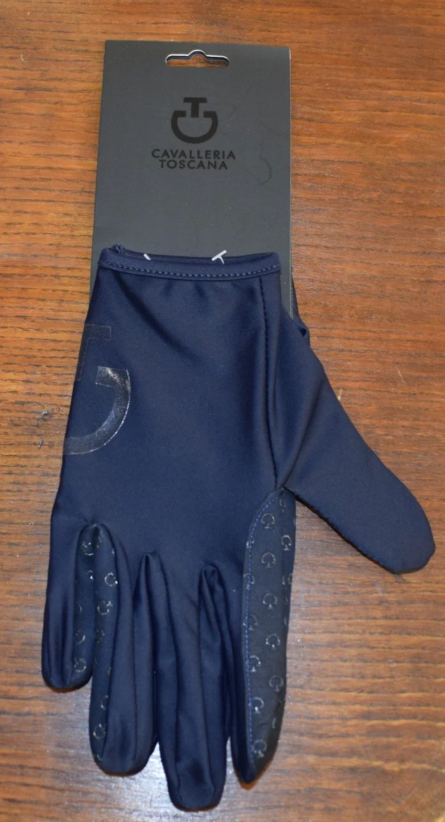 CAVALLERIA TOSCANA TECH GLOVES BLU - immagine 3