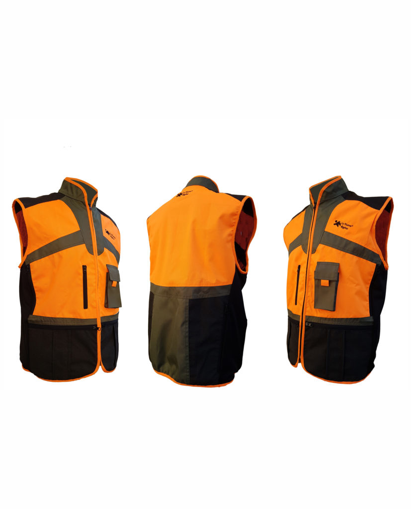 Gilet supreme green orange cordura e kevlar - immagine 2