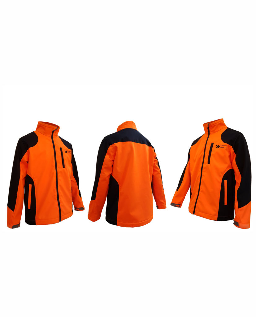 Giacca wild hv supreme orange in softshell - immagine 2