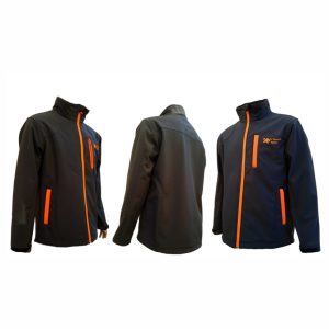 Giacca wild supreme full green in softshell